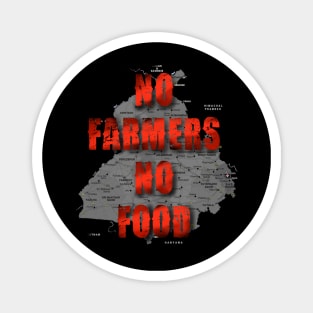 No Farmer No Food Magnet